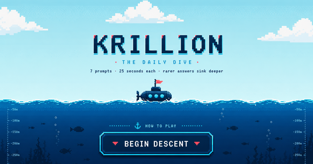 Krillion screenshot 1 of 1